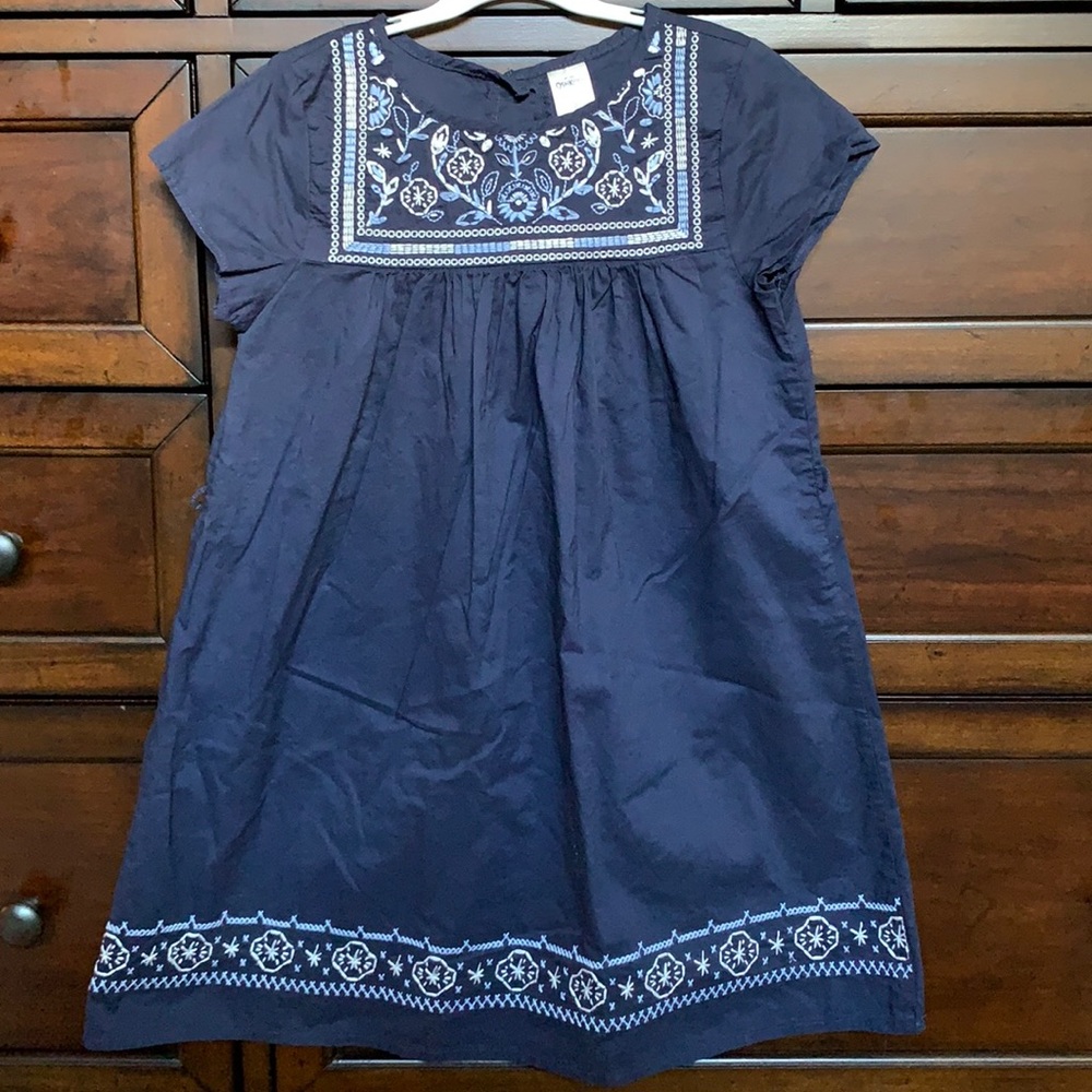 Girls navy blue summer dress.  Size 5